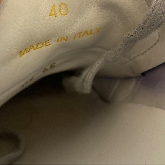 Oliver Cabell || Low 1 Marine Suede Low Top Sneakers Navy Blue 40 - Picture 10 of 11